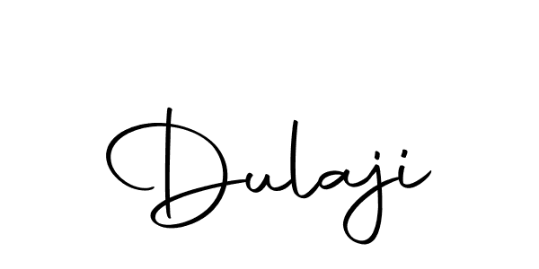 Use a signature maker to create a handwritten signature online. With this signature software, you can design (Autography-DOLnW) your own signature for name Dulaji. Dulaji signature style 10 images and pictures png