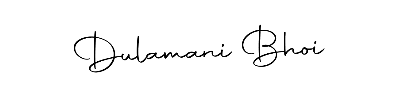 Design your own signature with our free online signature maker. With this signature software, you can create a handwritten (Autography-DOLnW) signature for name Dulamani Bhoi. Dulamani Bhoi signature style 10 images and pictures png