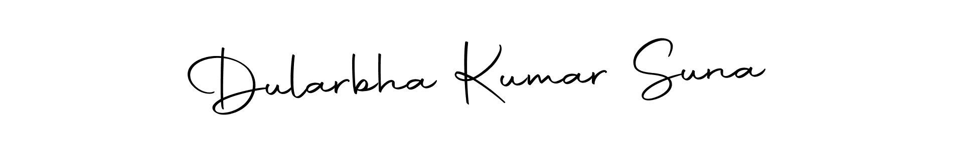 It looks lik you need a new signature style for name Dularbha Kumar Suna. Design unique handwritten (Autography-DOLnW) signature with our free signature maker in just a few clicks. Dularbha Kumar Suna signature style 10 images and pictures png
