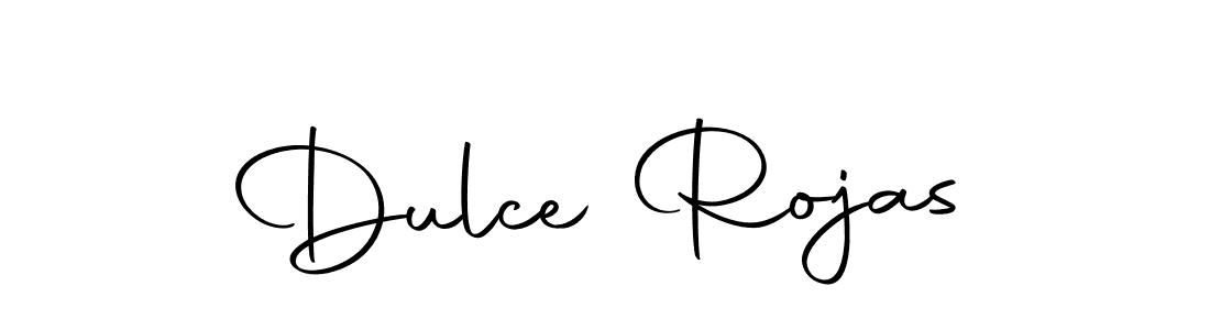 Make a beautiful signature design for name Dulce Rojas. With this signature (Autography-DOLnW) style, you can create a handwritten signature for free. Dulce Rojas signature style 10 images and pictures png