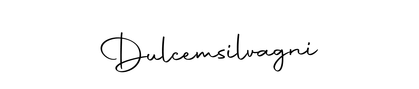 You can use this online signature creator to create a handwritten signature for the name Dulcemsilvagni. This is the best online autograph maker. Dulcemsilvagni signature style 10 images and pictures png