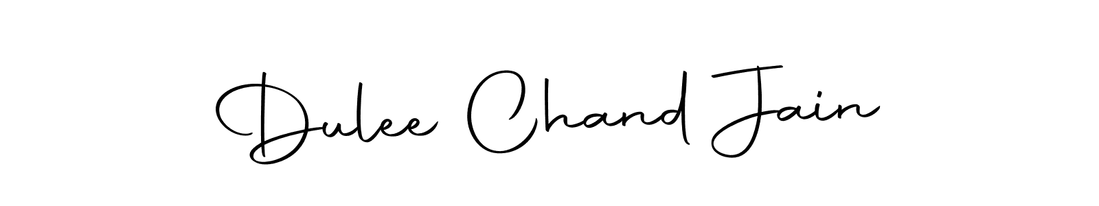 Also we have Dulee Chand Jain name is the best signature style. Create professional handwritten signature collection using Autography-DOLnW autograph style. Dulee Chand Jain signature style 10 images and pictures png