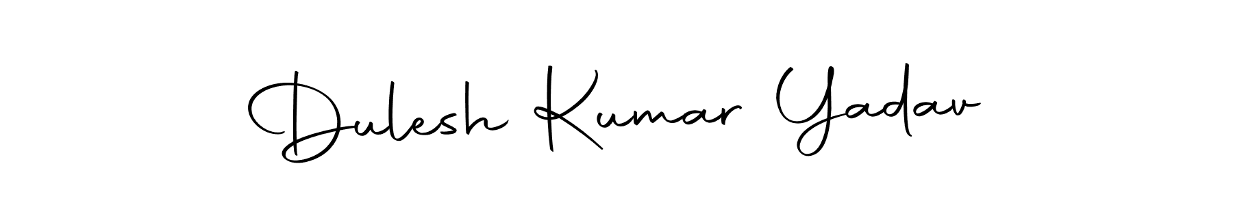 Make a beautiful signature design for name Dulesh Kumar Yadav. Use this online signature maker to create a handwritten signature for free. Dulesh Kumar Yadav signature style 10 images and pictures png