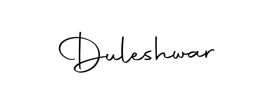 Duleshwar stylish signature style. Best Handwritten Sign (Autography-DOLnW) for my name. Handwritten Signature Collection Ideas for my name Duleshwar. Duleshwar signature style 10 images and pictures png