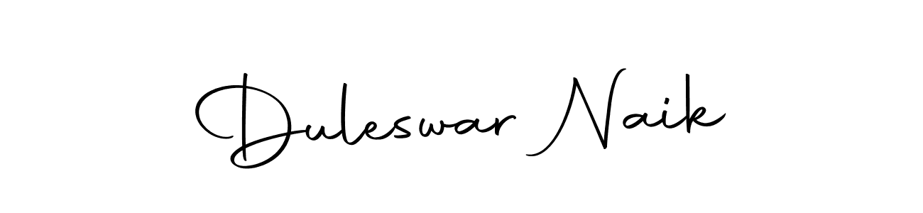 if you are searching for the best signature style for your name Duleswar Naik. so please give up your signature search. here we have designed multiple signature styles  using Autography-DOLnW. Duleswar Naik signature style 10 images and pictures png