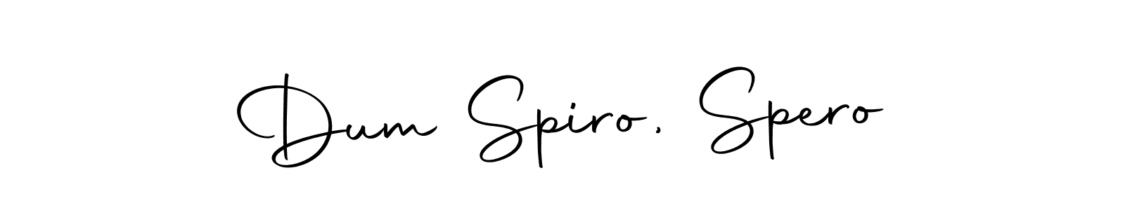 It looks lik you need a new signature style for name Dum Spiro, Spero. Design unique handwritten (Autography-DOLnW) signature with our free signature maker in just a few clicks. Dum Spiro, Spero signature style 10 images and pictures png