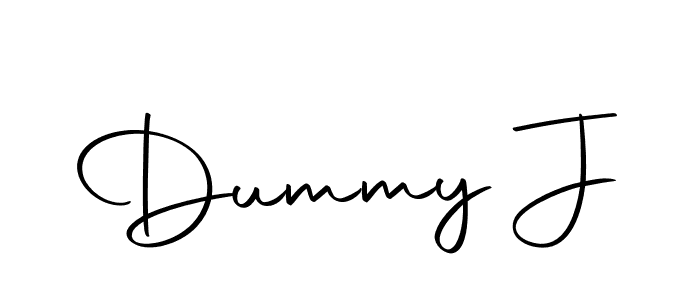 It looks lik you need a new signature style for name Dummy J. Design unique handwritten (Autography-DOLnW) signature with our free signature maker in just a few clicks. Dummy J signature style 10 images and pictures png