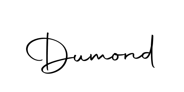 Create a beautiful signature design for name Dumond. With this signature (Autography-DOLnW) fonts, you can make a handwritten signature for free. Dumond signature style 10 images and pictures png