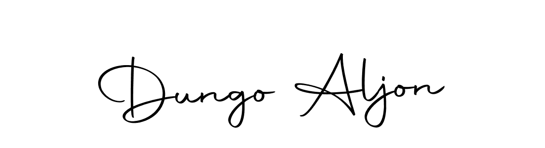 The best way (Autography-DOLnW) to make a short signature is to pick only two or three words in your name. The name Dungo Aljon include a total of six letters. For converting this name. Dungo Aljon signature style 10 images and pictures png