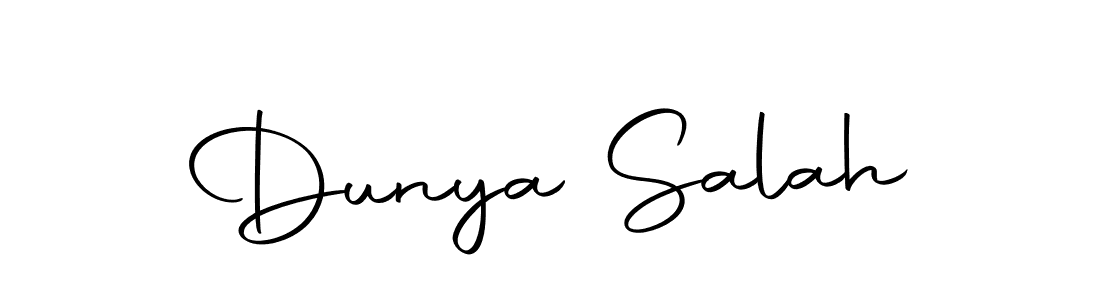 if you are searching for the best signature style for your name Dunya Salah. so please give up your signature search. here we have designed multiple signature styles  using Autography-DOLnW. Dunya Salah signature style 10 images and pictures png