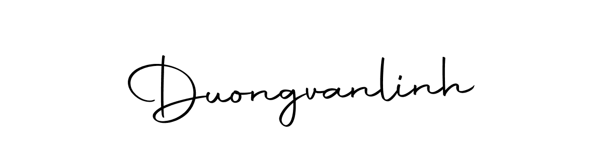 How to make Duongvanlinh name signature. Use Autography-DOLnW style for creating short signs online. This is the latest handwritten sign. Duongvanlinh signature style 10 images and pictures png