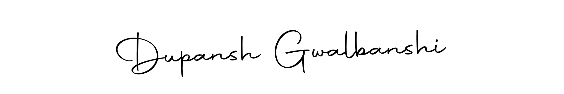 How to make Dupansh Gwalbanshi signature? Autography-DOLnW is a professional autograph style. Create handwritten signature for Dupansh Gwalbanshi name. Dupansh Gwalbanshi signature style 10 images and pictures png