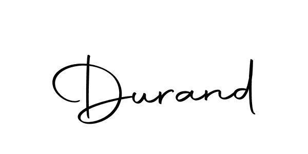 Use a signature maker to create a handwritten signature online. With this signature software, you can design (Autography-DOLnW) your own signature for name Durand. Durand signature style 10 images and pictures png