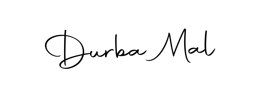 if you are searching for the best signature style for your name Durba Mal. so please give up your signature search. here we have designed multiple signature styles  using Autography-DOLnW. Durba Mal signature style 10 images and pictures png
