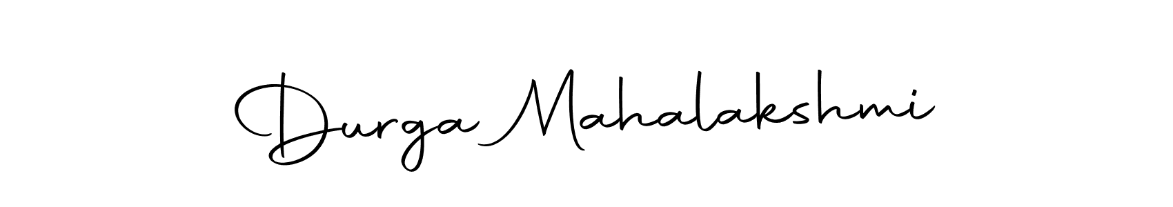 Design your own signature with our free online signature maker. With this signature software, you can create a handwritten (Autography-DOLnW) signature for name Durga Mahalakshmi. Durga Mahalakshmi signature style 10 images and pictures png
