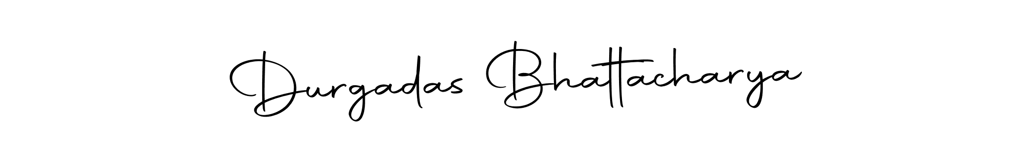 How to make Durgadas Bhattacharya name signature. Use Autography-DOLnW style for creating short signs online. This is the latest handwritten sign. Durgadas Bhattacharya signature style 10 images and pictures png