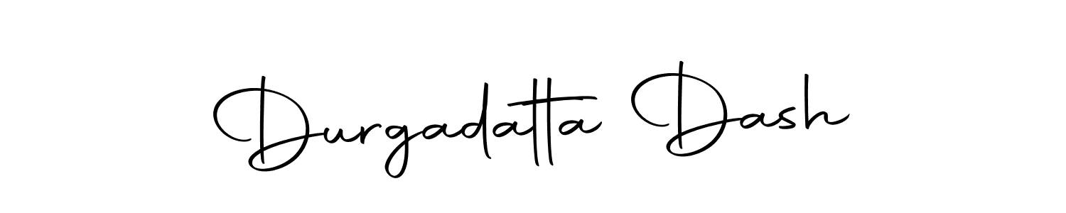 Design your own signature with our free online signature maker. With this signature software, you can create a handwritten (Autography-DOLnW) signature for name Durgadatta Dash. Durgadatta Dash signature style 10 images and pictures png