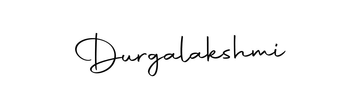 Create a beautiful signature design for name Durgalakshmi. With this signature (Autography-DOLnW) fonts, you can make a handwritten signature for free. Durgalakshmi signature style 10 images and pictures png