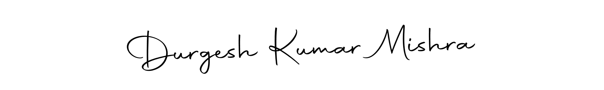 Design your own signature with our free online signature maker. With this signature software, you can create a handwritten (Autography-DOLnW) signature for name Durgesh Kumar Mishra. Durgesh Kumar Mishra signature style 10 images and pictures png