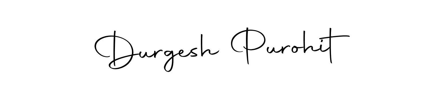 How to make Durgesh Purohit signature? Autography-DOLnW is a professional autograph style. Create handwritten signature for Durgesh Purohit name. Durgesh Purohit signature style 10 images and pictures png
