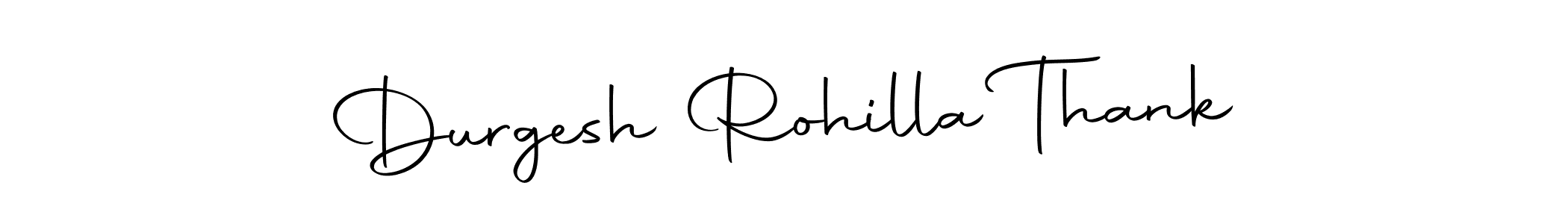 How to make Durgesh Rohilla Thank signature? Autography-DOLnW is a professional autograph style. Create handwritten signature for Durgesh Rohilla Thank name. Durgesh Rohilla Thank signature style 10 images and pictures png