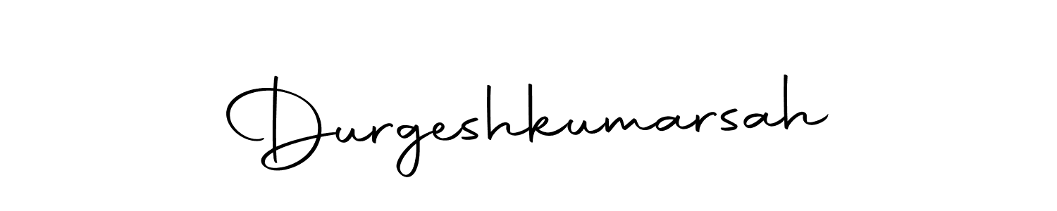 Create a beautiful signature design for name Durgeshkumarsah. With this signature (Autography-DOLnW) fonts, you can make a handwritten signature for free. Durgeshkumarsah signature style 10 images and pictures png