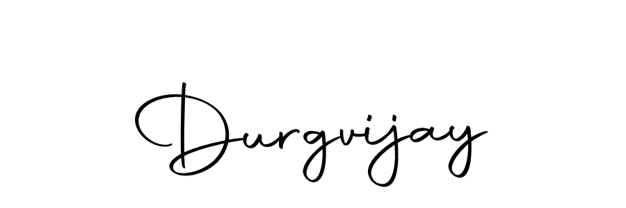 Make a beautiful signature design for name Durgvijay. With this signature (Autography-DOLnW) style, you can create a handwritten signature for free. Durgvijay signature style 10 images and pictures png