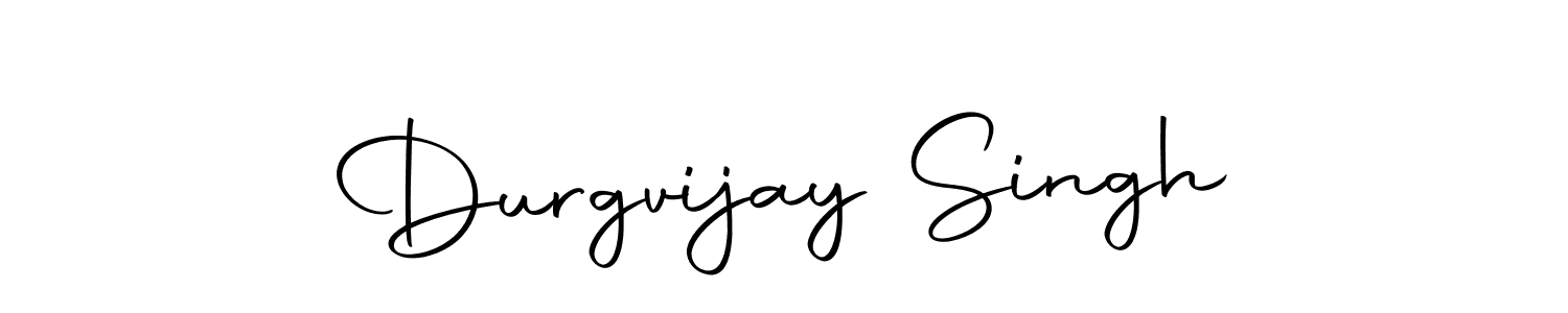 Make a beautiful signature design for name Durgvijay Singh. With this signature (Autography-DOLnW) style, you can create a handwritten signature for free. Durgvijay Singh signature style 10 images and pictures png