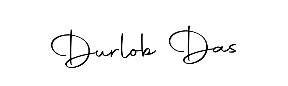 You should practise on your own different ways (Autography-DOLnW) to write your name (Durlob Das) in signature. don't let someone else do it for you. Durlob Das signature style 10 images and pictures png