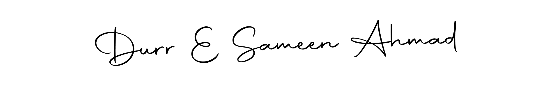 Also You can easily find your signature by using the search form. We will create Durr E Sameen Ahmad name handwritten signature images for you free of cost using Autography-DOLnW sign style. Durr E Sameen Ahmad signature style 10 images and pictures png