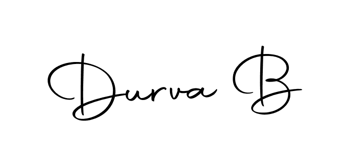 if you are searching for the best signature style for your name Durva B. so please give up your signature search. here we have designed multiple signature styles  using Autography-DOLnW. Durva B signature style 10 images and pictures png