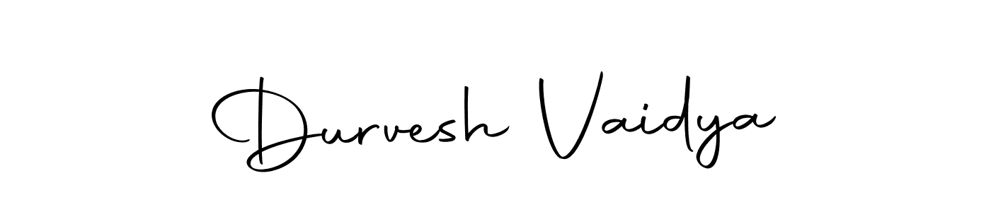 You should practise on your own different ways (Autography-DOLnW) to write your name (Durvesh Vaidya) in signature. don't let someone else do it for you. Durvesh Vaidya signature style 10 images and pictures png