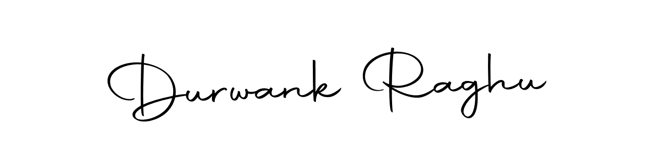 You should practise on your own different ways (Autography-DOLnW) to write your name (Durwank Raghu) in signature. don't let someone else do it for you. Durwank Raghu signature style 10 images and pictures png