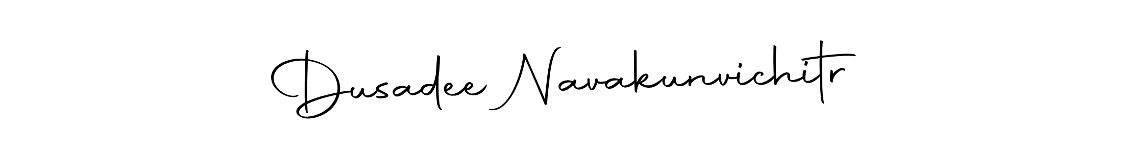 Make a short Dusadee Navakunvichitr signature style. Manage your documents anywhere anytime using Autography-DOLnW. Create and add eSignatures, submit forms, share and send files easily. Dusadee Navakunvichitr signature style 10 images and pictures png