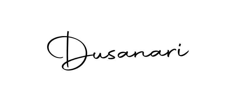 How to make Dusanari signature? Autography-DOLnW is a professional autograph style. Create handwritten signature for Dusanari name. Dusanari signature style 10 images and pictures png