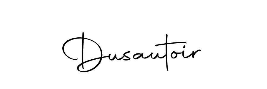Make a beautiful signature design for name Dusautoir. With this signature (Autography-DOLnW) style, you can create a handwritten signature for free. Dusautoir signature style 10 images and pictures png