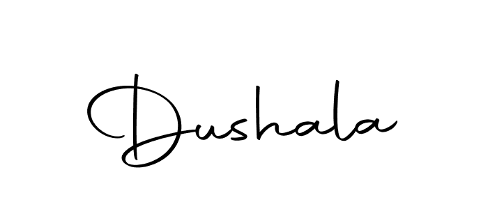 Also we have Dushala name is the best signature style. Create professional handwritten signature collection using Autography-DOLnW autograph style. Dushala signature style 10 images and pictures png