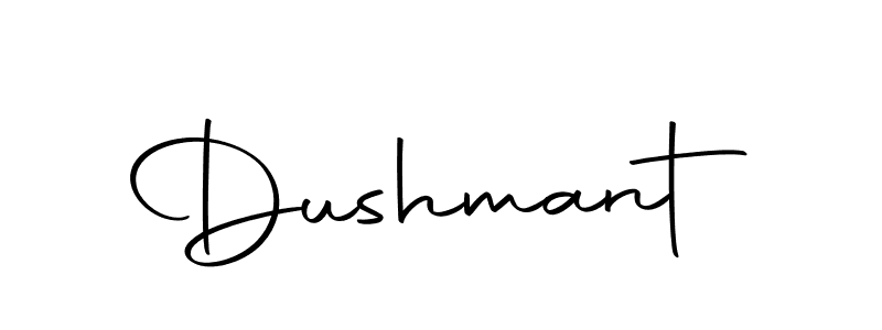 Dushmant stylish signature style. Best Handwritten Sign (Autography-DOLnW) for my name. Handwritten Signature Collection Ideas for my name Dushmant. Dushmant signature style 10 images and pictures png