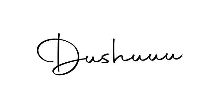 Design your own signature with our free online signature maker. With this signature software, you can create a handwritten (Autography-DOLnW) signature for name Dushuuu. Dushuuu signature style 10 images and pictures png