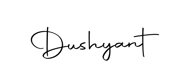Make a beautiful signature design for name Dushyant. With this signature (Autography-DOLnW) style, you can create a handwritten signature for free. Dushyant signature style 10 images and pictures png