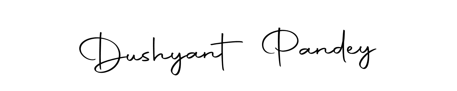 Make a beautiful signature design for name Dushyant Pandey. Use this online signature maker to create a handwritten signature for free. Dushyant Pandey signature style 10 images and pictures png