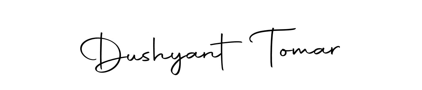 You can use this online signature creator to create a handwritten signature for the name Dushyant Tomar. This is the best online autograph maker. Dushyant Tomar signature style 10 images and pictures png