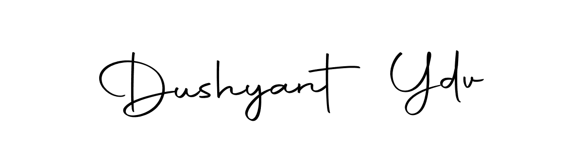 Make a beautiful signature design for name Dushyant Ydv. With this signature (Autography-DOLnW) style, you can create a handwritten signature for free. Dushyant Ydv signature style 10 images and pictures png