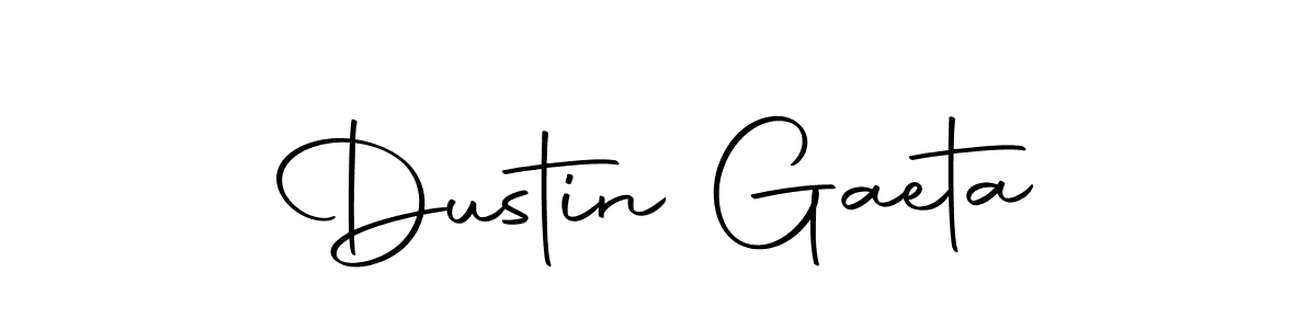 Make a beautiful signature design for name Dustin Gaeta. With this signature (Autography-DOLnW) style, you can create a handwritten signature for free. Dustin Gaeta signature style 10 images and pictures png