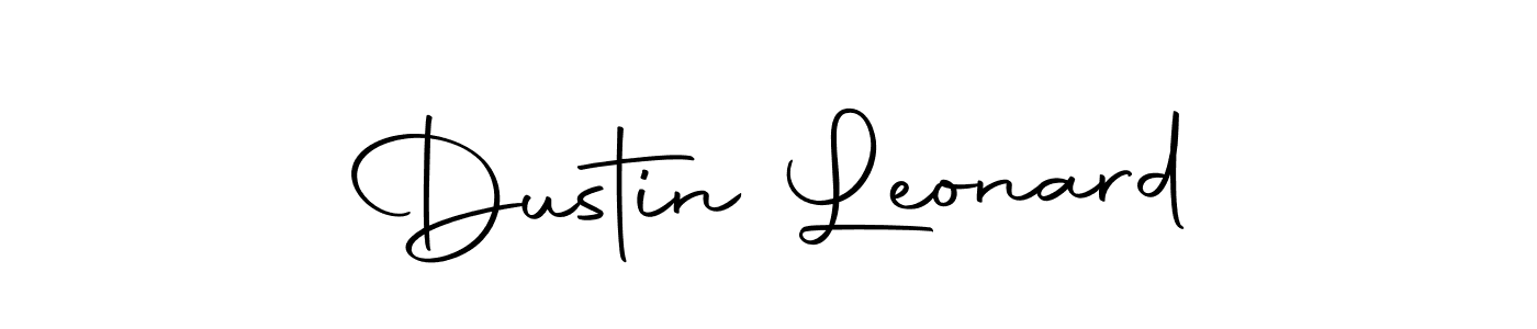 Make a beautiful signature design for name Dustin Leonard. Use this online signature maker to create a handwritten signature for free. Dustin Leonard signature style 10 images and pictures png