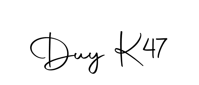 Autography-DOLnW is a professional signature style that is perfect for those who want to add a touch of class to their signature. It is also a great choice for those who want to make their signature more unique. Get Duy K47 name to fancy signature for free. Duy K47 signature style 10 images and pictures png