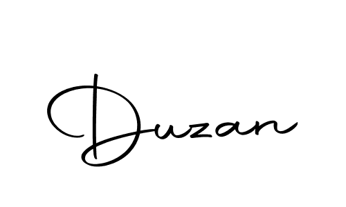 Use a signature maker to create a handwritten signature online. With this signature software, you can design (Autography-DOLnW) your own signature for name Duzan. Duzan signature style 10 images and pictures png