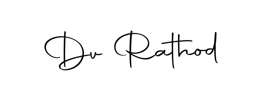 You should practise on your own different ways (Autography-DOLnW) to write your name (Dv Rathod) in signature. don't let someone else do it for you. Dv Rathod signature style 10 images and pictures png