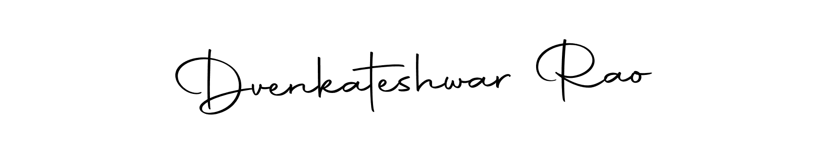 How to make Dvenkateshwar Rao signature? Autography-DOLnW is a professional autograph style. Create handwritten signature for Dvenkateshwar Rao name. Dvenkateshwar Rao signature style 10 images and pictures png