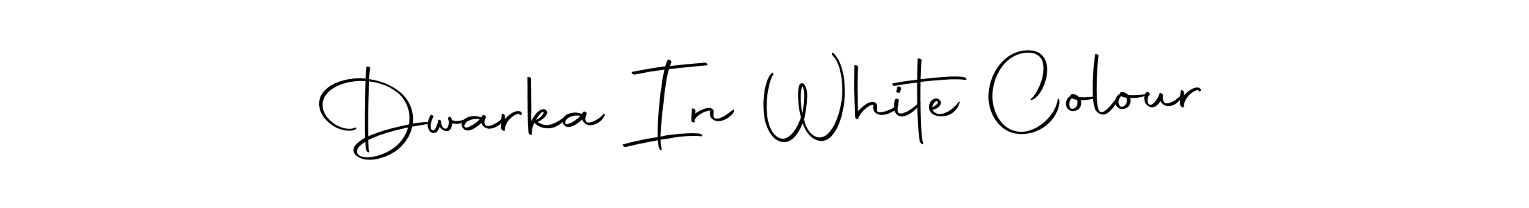 It looks lik you need a new signature style for name Dwarka In White Colour. Design unique handwritten (Autography-DOLnW) signature with our free signature maker in just a few clicks. Dwarka In White Colour signature style 10 images and pictures png